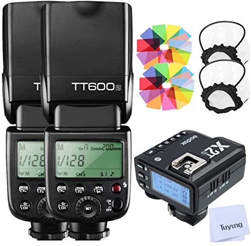 Buy 2 get 3 Godox TT600S 2pcs 2.4G Wireless X-System TTL GN60 High-Speed Sync 1/8000s Flash Speedlite with X2T-S Trigger Transmitter Compatible for Sony Cameras Black Friday Sale 2022 Godox TT600S 2pcs 2.4G Wireless X-System TTL GN60 High-Speed Sync 1/8000s Flash Speedlite with X2T-S Trigger Transmitter Compatible for Sony Cameras