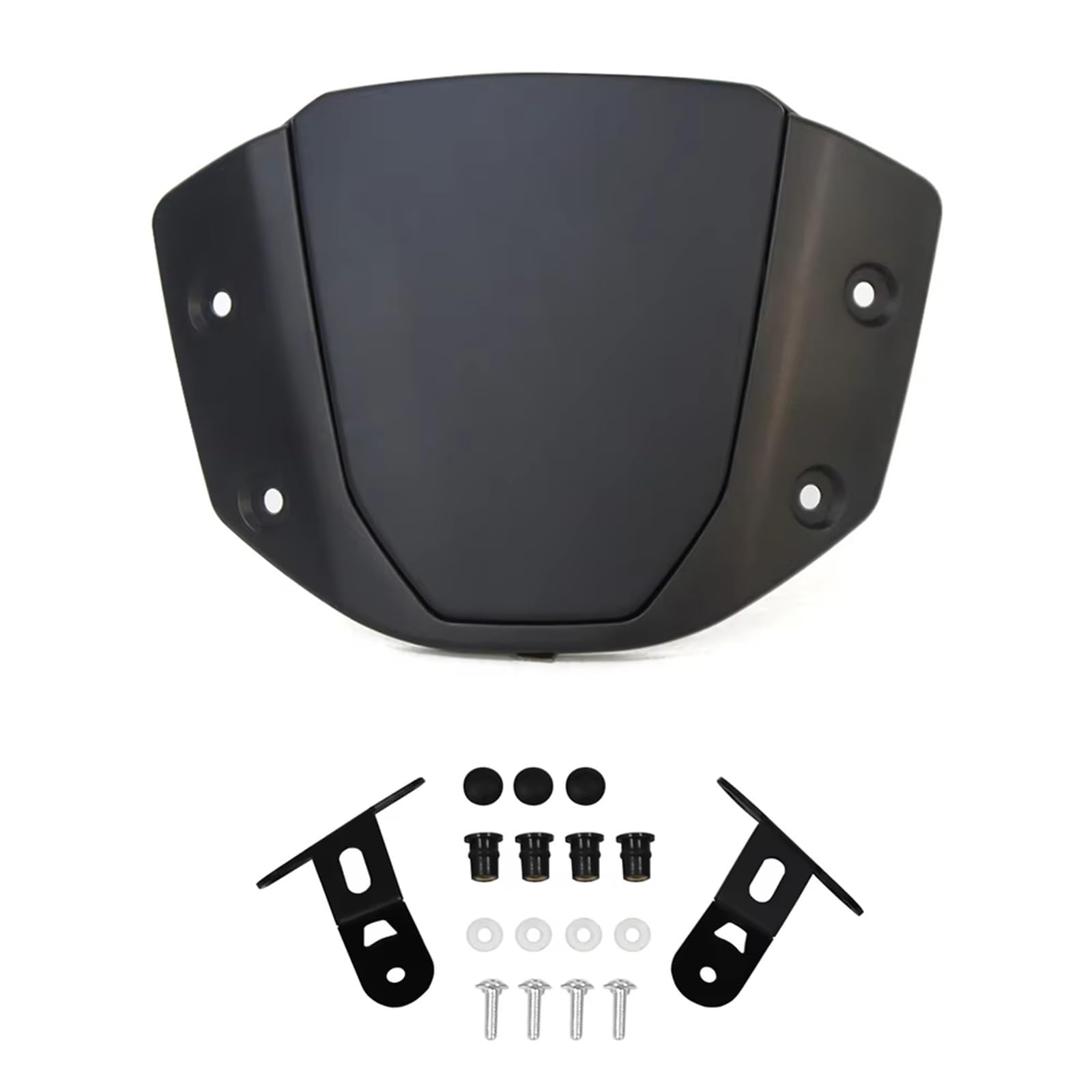 Deflettore Moto Per CB650R 2018 2019 2020 2021 2022 2023 CB 650R CB 650 R Parabrezza Per Moto Parabrezza Schermo Anteriore Deflettore Del Vento Cupolino Moto(Matte black)