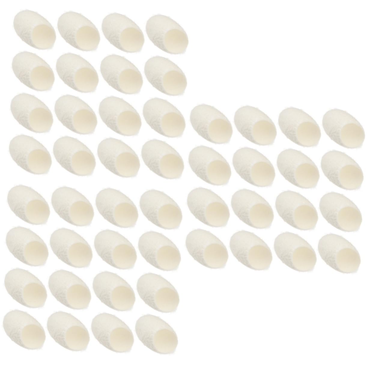 300stücke Natürliche Seidenraupen-waschkugeln Für Gesichtsreinigung Peeling Und Entfernung Von Mitessern Organische Hautpflege Für Strahlende Haut
