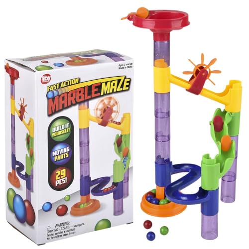 Rhode Island Novelty 29 Piece Marble Run