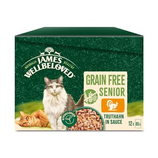 James WELLBELOVED Nassfutter für Senioren-Katzen
