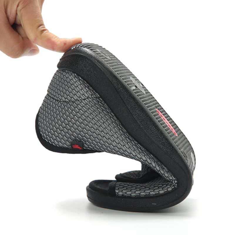 Zapatos para Personas Mayores de Ancho, con Zapatos para Caminar Ajustables de Espuma viscoelástica, para Diabetes y pies hinchados, Gris, 48