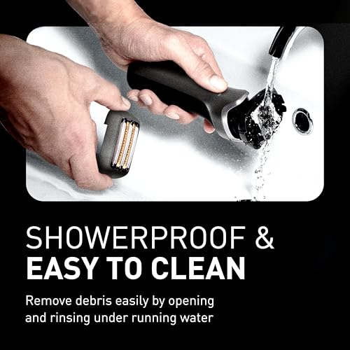 Image of Panasonic ARC5 PRO Electric Razor for Men, Wet /Dry 5-Blade Foil Shaver for Thick Beard & Stubble, 20D Flexible Head, Enhanced Beard Sensor, Pop-Up Trimmer - ES-L550WS