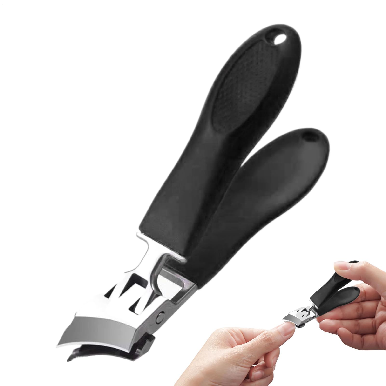 Toenail Clippers for Seniors Stainless Steel Fingernail Trimming Tools Ingrown Toenail Clippers Nail Cutters for Children Elderly Adults