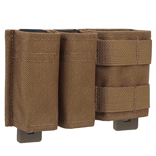 5.56 Mag Pouch Double 9Mm Molle Magazine Pouch Set Tactical Placard With Quick Release Insert For Chest Rig Vest #TOP4