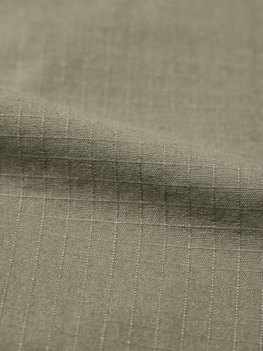 Image of The Souled Store Zipper Shirt: Men and Boys Short Sleeve Spread Collar Zipper Front Solid Textured Regular Fit Casual Easy to Style Everyday Office Wear Cotton Shirt