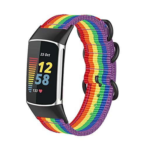 Gheper�ƌ݊����̂���D��i�C�����o���hCompatible with Fitbit Charge 6/Charge 5�N�C�b�N�t�B�b�g�r���v�o���h�t�@�u���b�N�X�g���b�v�X�}�[�g�E�H�b�`�A�N�Z�T���[�����o���h