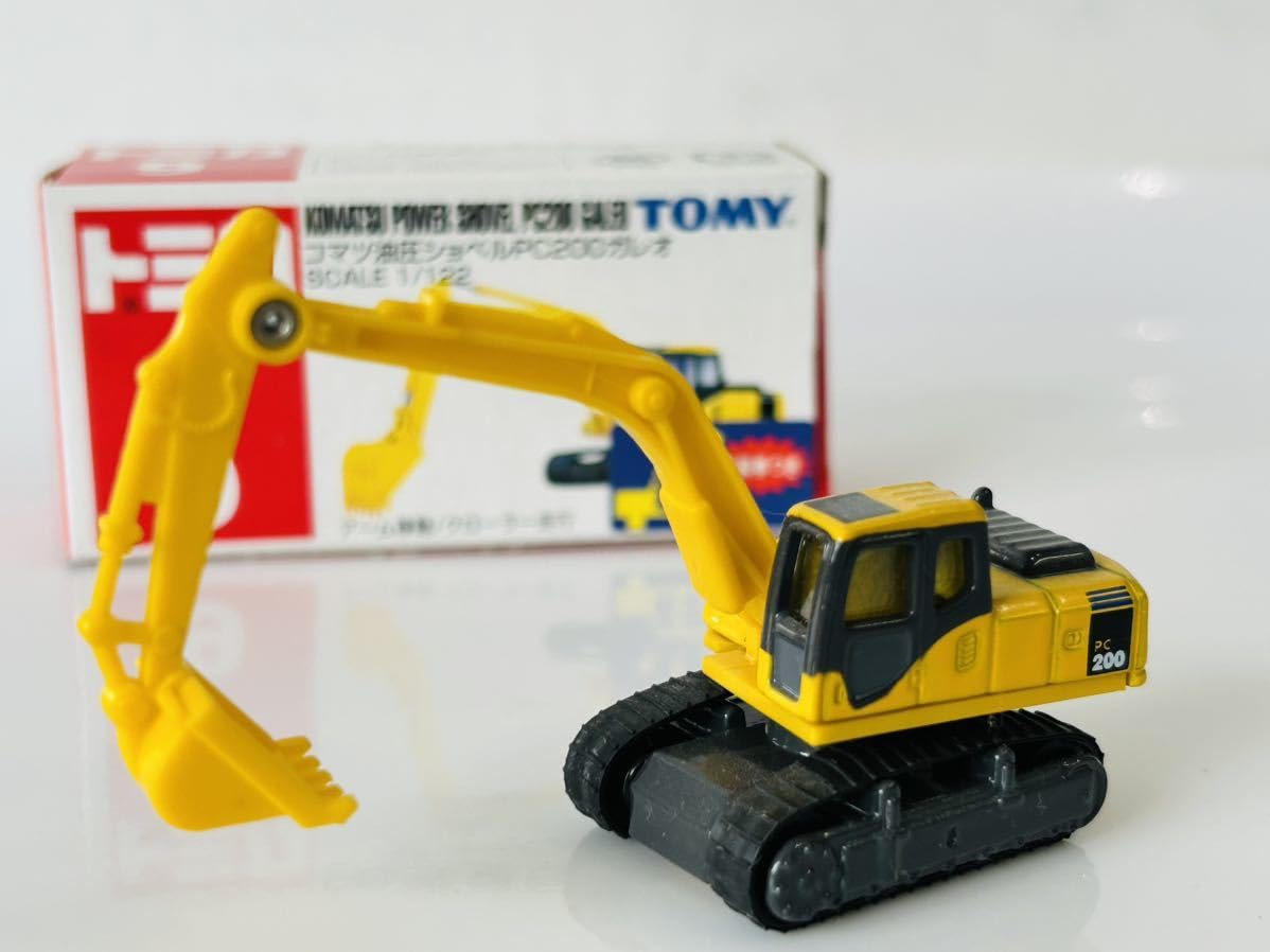 トミカ　コマツ　油圧ショベル　PC200 ガレオ　1/122 Amazon.co.jp: トミカ コマツ 油圧ショベルPC200ガレオ : ホビー