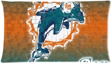 miami dolphins pillow case