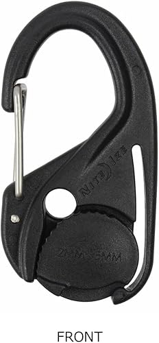 Miniatura 3 de NITEIZE Cam Jam, tensor de cuerda, accesorios de metal flexibles, fácil, ajuste de longitud de cuerda, tensor de cuerda, accesorio de tienda de