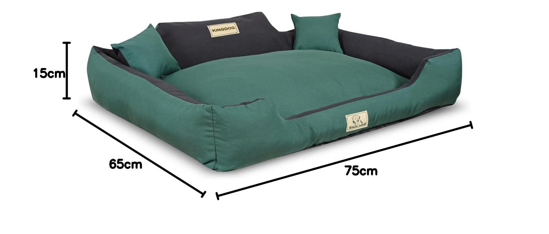 Scruffs Chester Sof Bed Anti-Slip Hondenbed voor op de Bank - Grijs