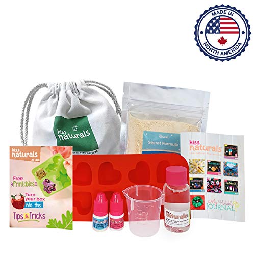 Buy Kiss Naturals Lip Balm Kit DIY Lip Balm Making Kit for Kids 100