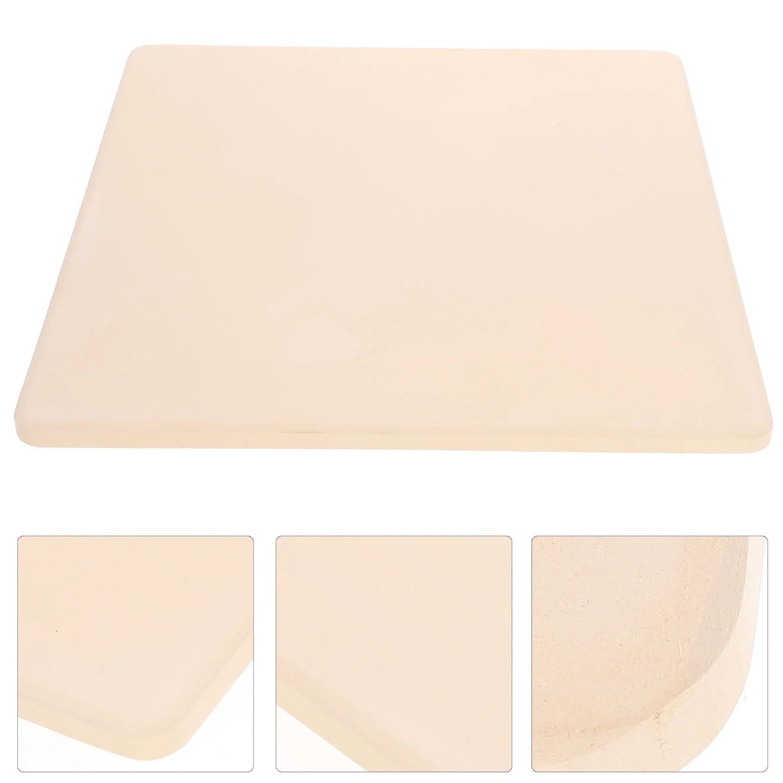 Piedra for horno de cocina, sartén for cocinar pan, suministros for freír, piedra for Pizza resistente Para Base Crujiente