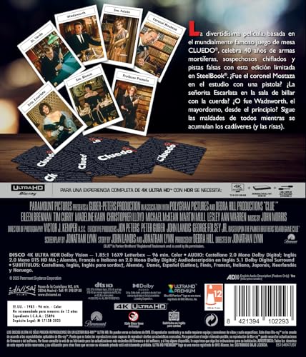Cluedo 4K UHD