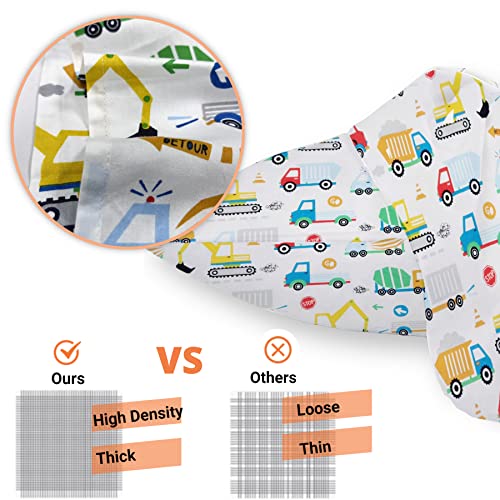 Baby Amabc Baby Toddler Pillow Cases Trcuk Pattern - Child Pillowcase Fit Kids & Travel Pillows 13 X 18 thumb #4