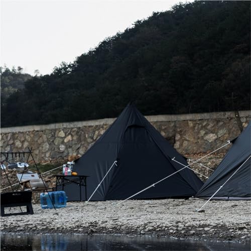Carpa para Camping XCLLAM 2 Personas Negra miniatura 4