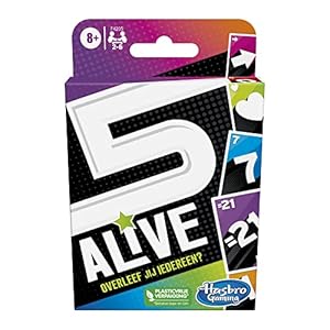 5 Alive card game, children’s game, fun family game from 8 years, card game for 2 to 6 players