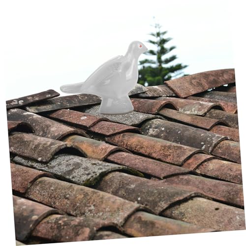 Figurine de pigeon résistante aux intempéries pour décoration extérieure - 5