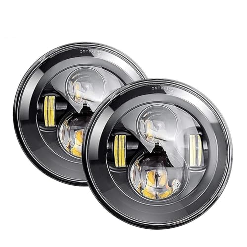 Phares avant Jeep Wrangler type E avec clignotants dynamiques et feux multifonctions - 2