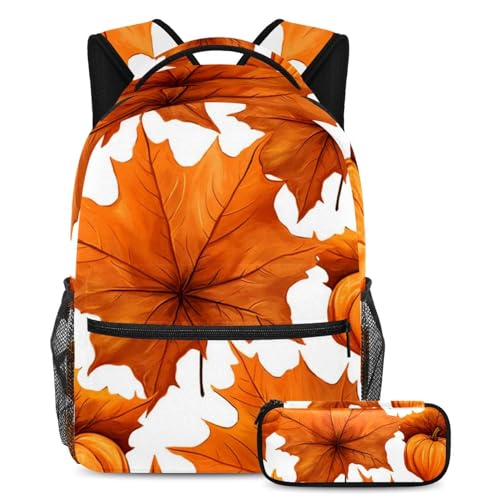 Sac à dos enfant multicolore pour l'école et les sorties de jour avec trousse