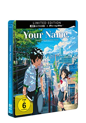 Your Name. – Gestern, heute und für immer (Limited Edition) – 4K Steelbook (UHD + Blu-ray Disc)
