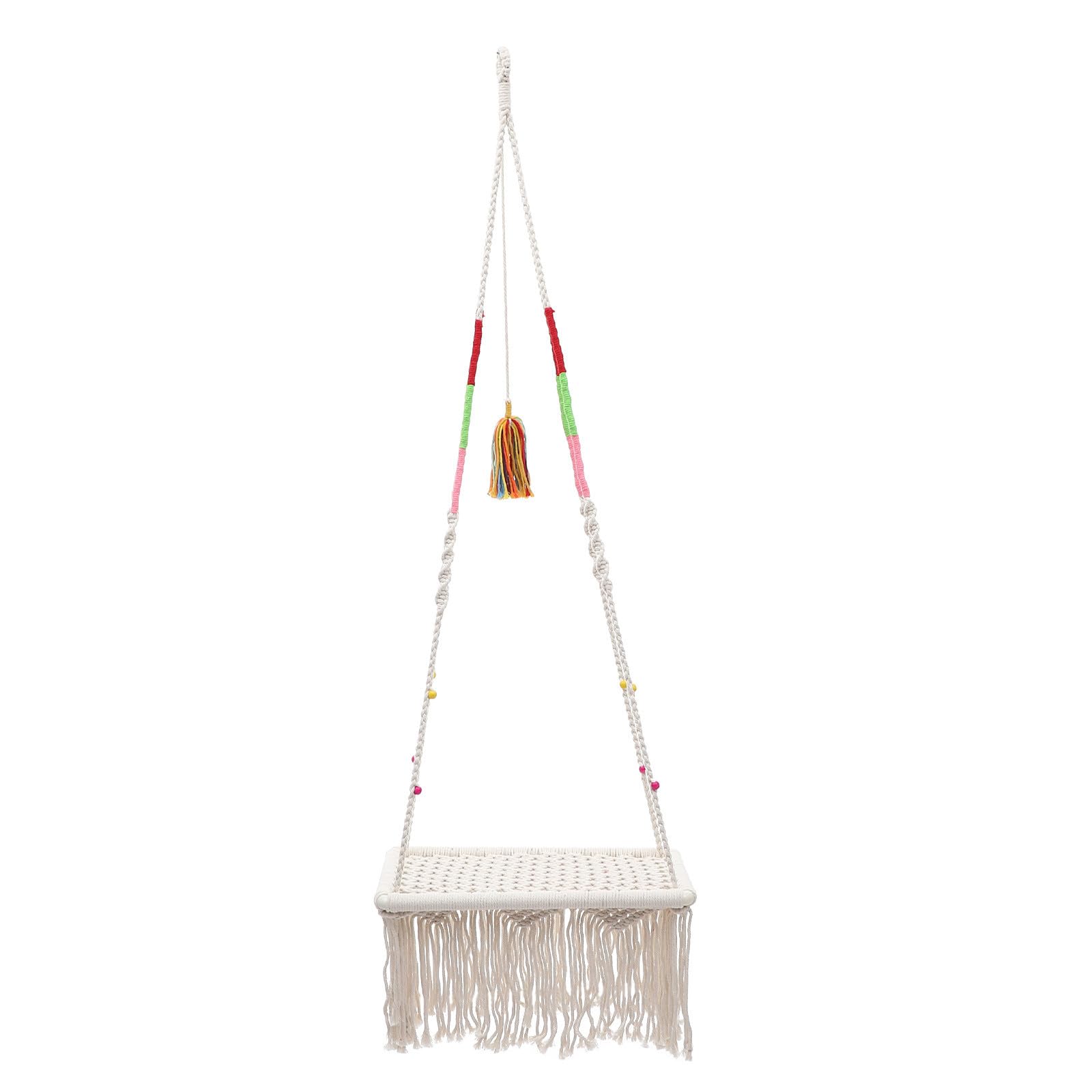 TOYANDONA Cuccia Sospesa per Gattini in Corda di Cotone, Stile Boho