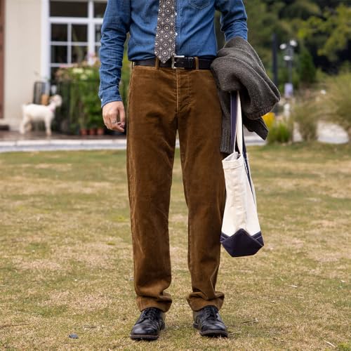 Red Tornado Men's Corduroy Pants Straight Fit2