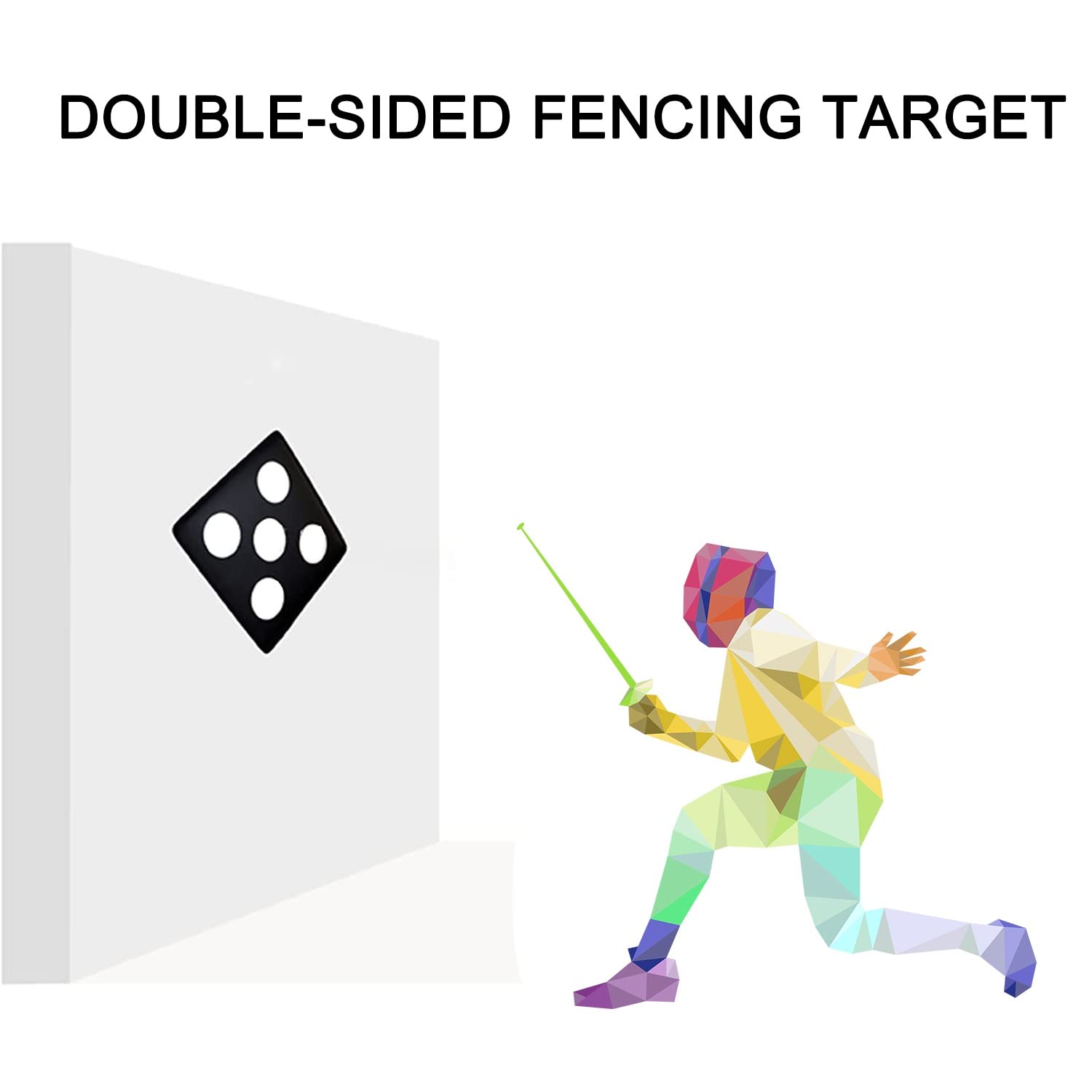 Bersaglio Per Scherma In Pelle - Doppia Faccia Per Allenamento Di Fioretto, Spada E Sciabola - Foto 11