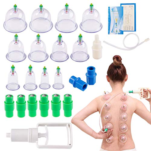 Ishika accessories Cupping Therapy Kit, Professional Chinese Acup...