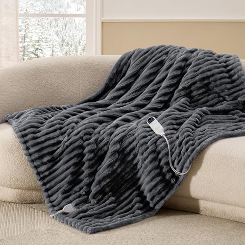 BEDSURE Heizdecke mit Abschaltautomatik 130x180cm - Geschenke...