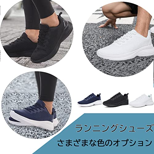 [SIXSPACE] スニーカー メンズ レディース 厚底 ランニング