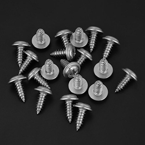 Tornillos autoperforantes Pan 220 pcs acero inoxidable miniatura 7