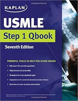 Paperback Kaplan USMLE step 1 q book