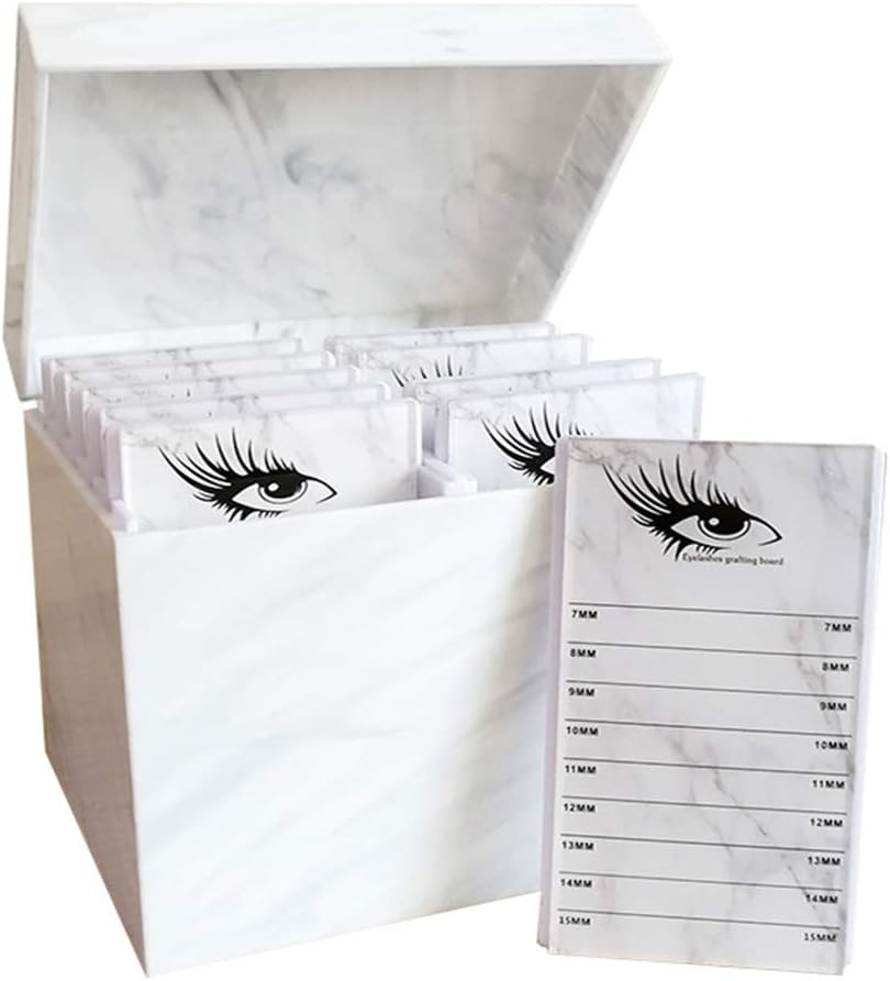 Aufbewahrungsbox für Wimpern aus Acryl, 10 Schichten