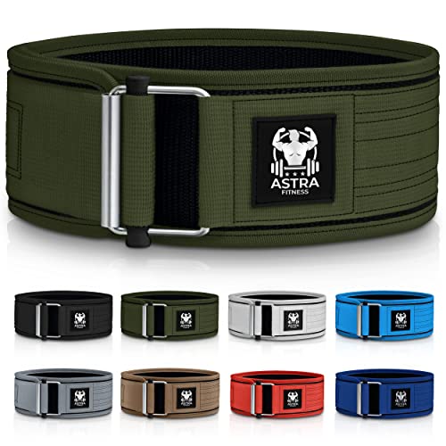 Astra Fitness Men & Women Gym Belt for Weight Lifting- Amazing for Squats, Lunges, Thrusters...