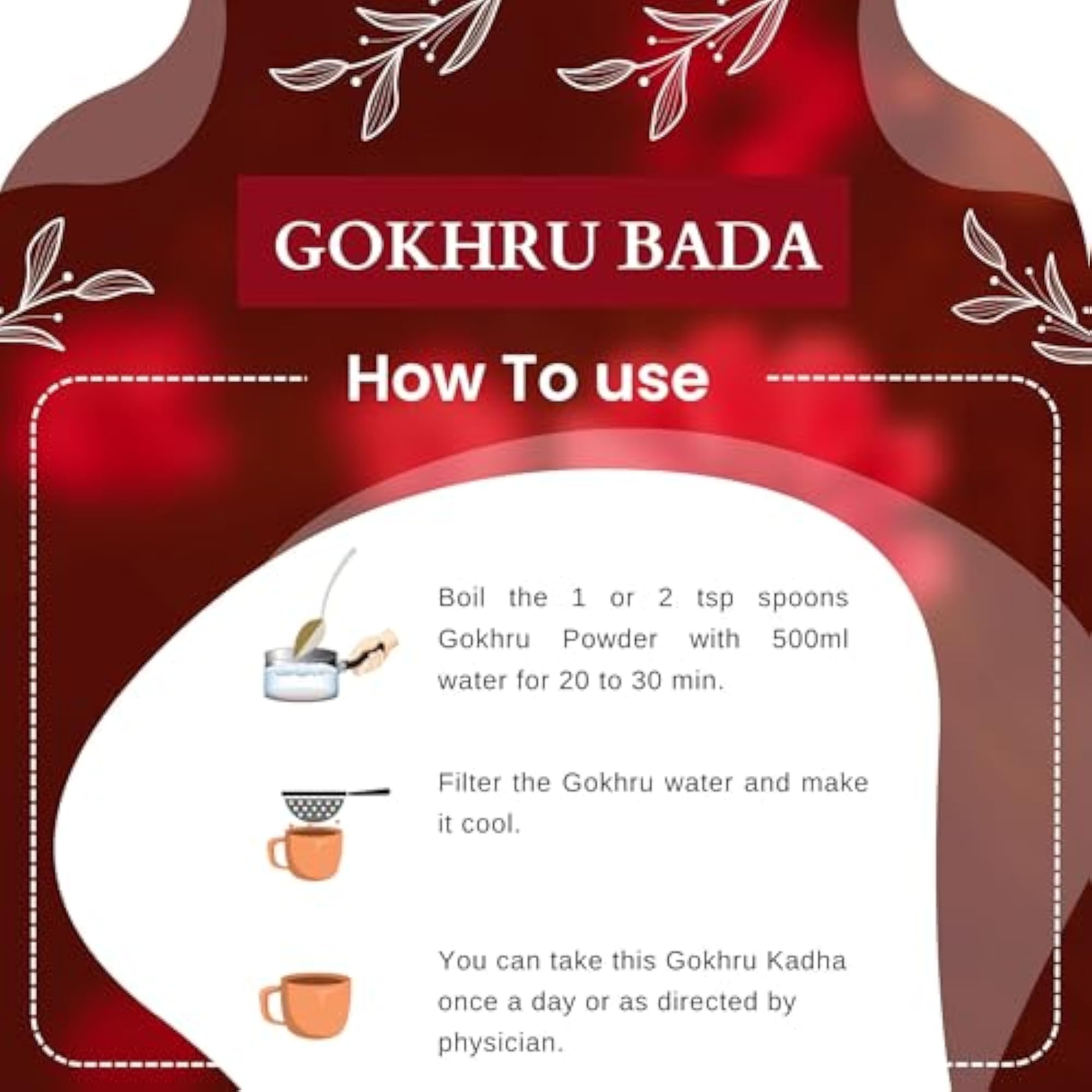 Birju Mahavir Gokhru Bada, Ayurvedic Wellness, 100g