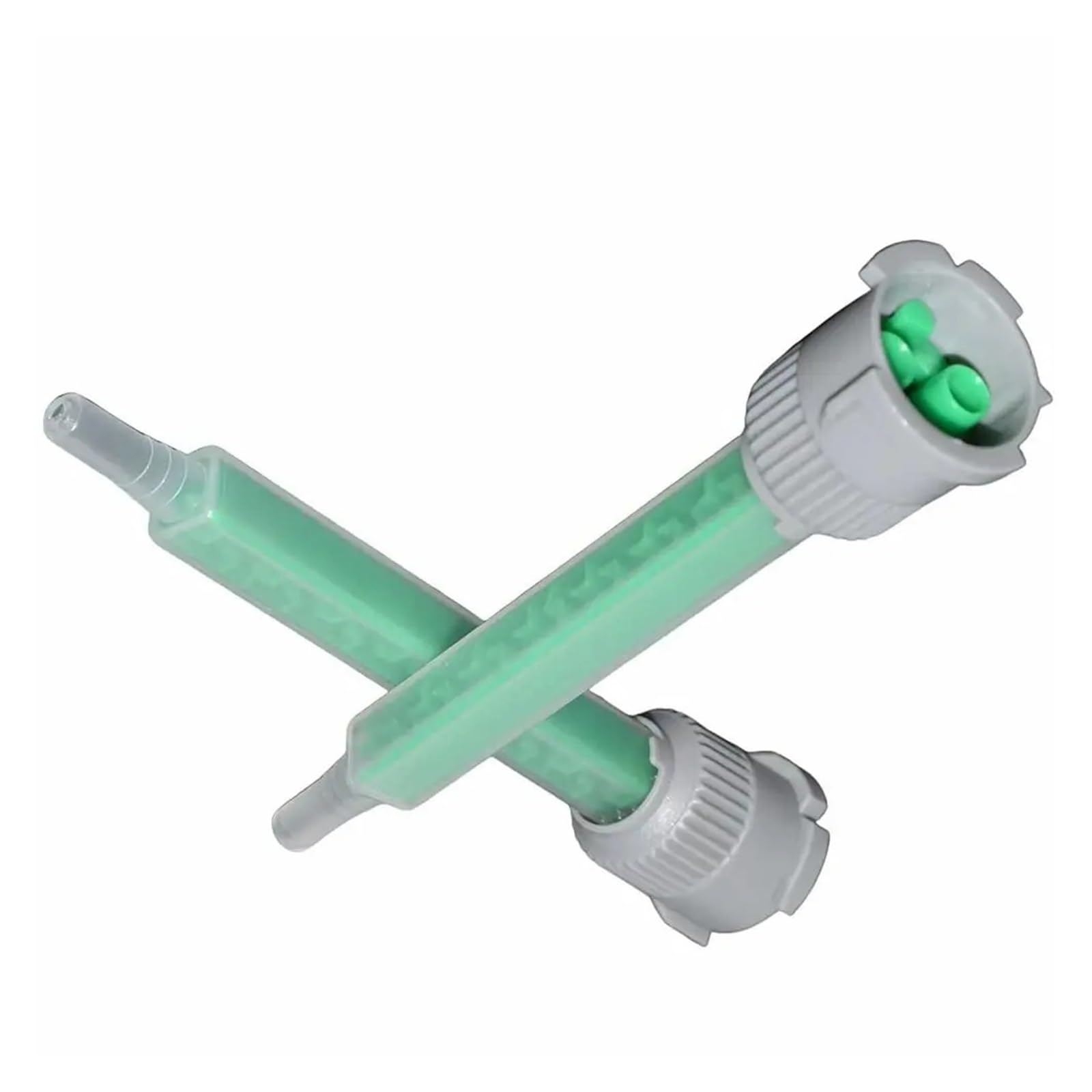 1500 pezzi adesivi 1:1 ugello di miscelazione statico resina epossidica miscelatore statico colla AB tubo misto quadrati ugello di miscelazione for 50ml colla 1:1 AB