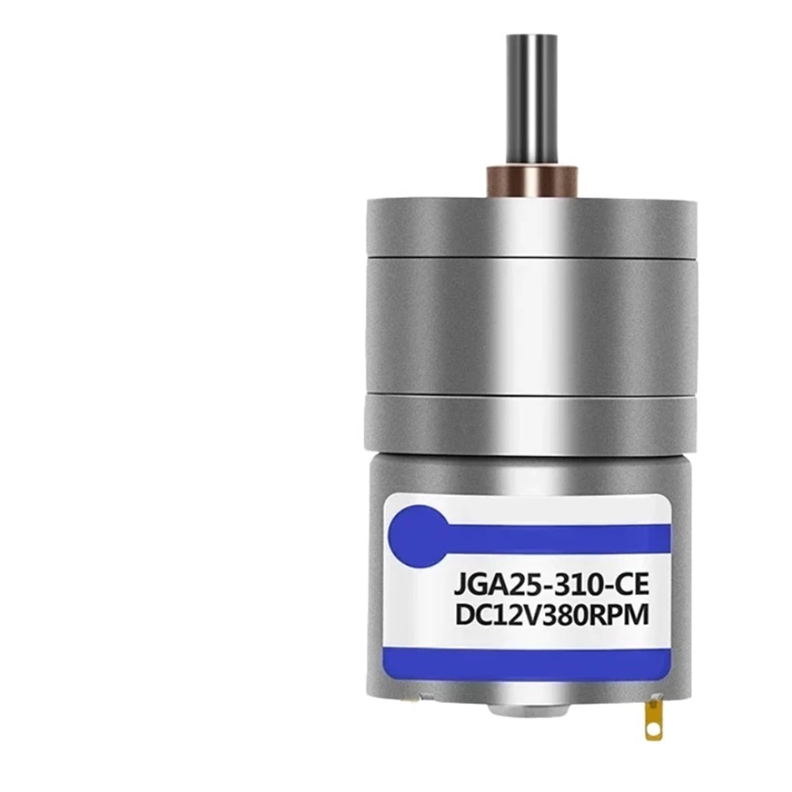 Silnik z przekładnią cc, redukcja odwracalnej skrzyni biegów JGA25-310 6V 12V, mikrosilnik, wysokie inteligentne części, sprzęt elektroniczny dla majsterkowiczów (tylko silnik, 6V468 obr./min)