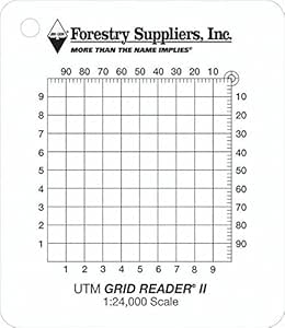 Amazon.com: Forestry Suppliers UTM II Grid Reader : Home & Kitchen