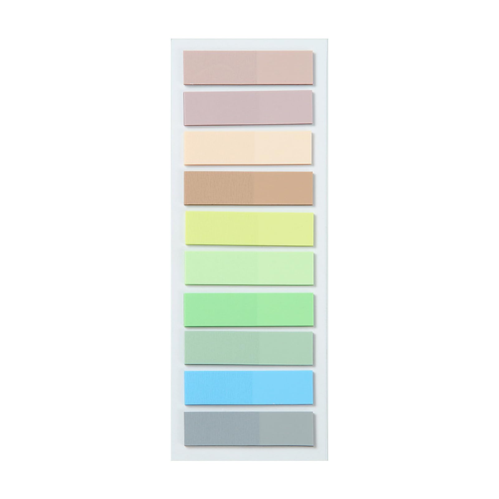 Elnwnnkc Simple Sticky Note Adhesive Pad Colourful Indexes Tabs Aesthetic Memos Pad Indexes Sticker for Colourful Notes