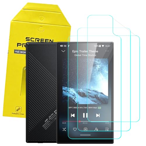 Covthch JadeAudio/FiiO JM21�p�X�N���[���v���e�N�^�[ HD�N���A �w��h�~ ���h�~ �P�[�X�t�����h���[ �\�t�g TPU �X�N���[���v���e�N�^�[ �t���� FiiO JM21 4.7�C���`���yMP3�v���[���[�Ή�