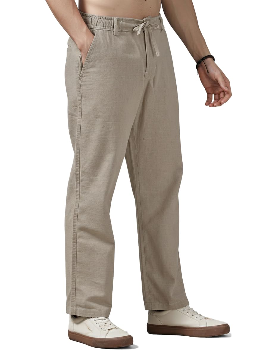 Men’s Multi Color Cargo Casual Trousers | Men’s Regular Fit Straight Pants | Comfortable Stylish Cargo for Men | Soft Fabric for Everyday Wear, Travel & Office | Linen Cotton Bottom Wear