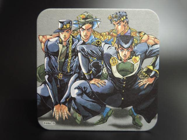 Amazon.co.jp: ジョジョ展 アートコースター ジョセフ 空条承