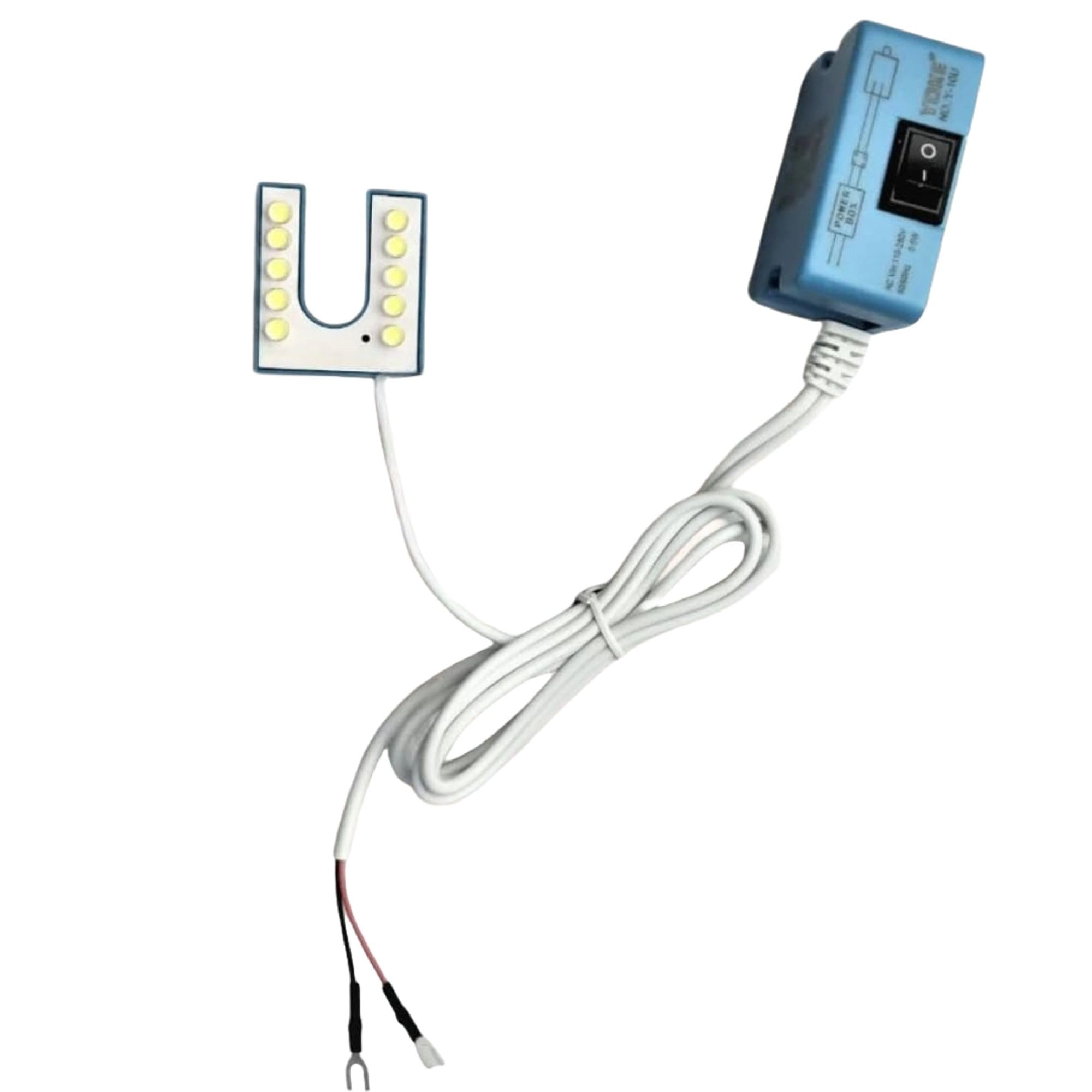 SSS-Yoke Sewing Machine LED Light LED Lights (U-10) FOR MORE BRIGHTNESS TO THE MACHINE SUITABLE FOR SEWING MACHINES
