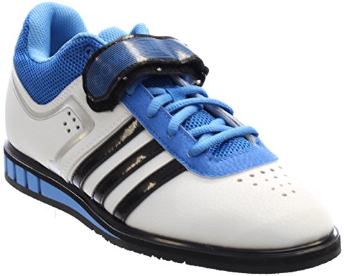 adidas Performance Men's Powerlift.2 Trainer Shoe,White/Black/Bright Royal,8 M US