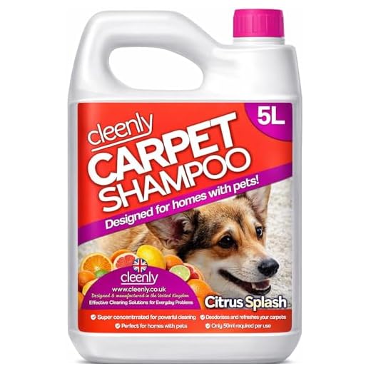 5L Citrus Splash Carpet Shampoo
