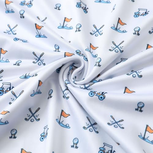 M MAELREG Boys Polo Shirt Short Sleeve Performance Dry Fit Stretch Funny Print Active Casual Collared Golf Shirts for Boy4