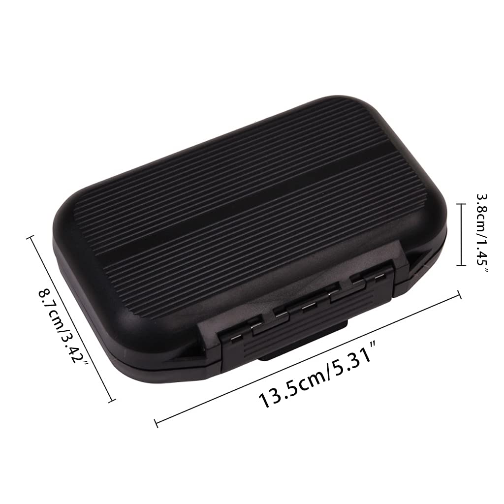 JSGHGDF Fly Fishing Flies Fly Fishing Lures with Fly Fishing Box Fly Fishing for Bass Trout Salmon Fishing