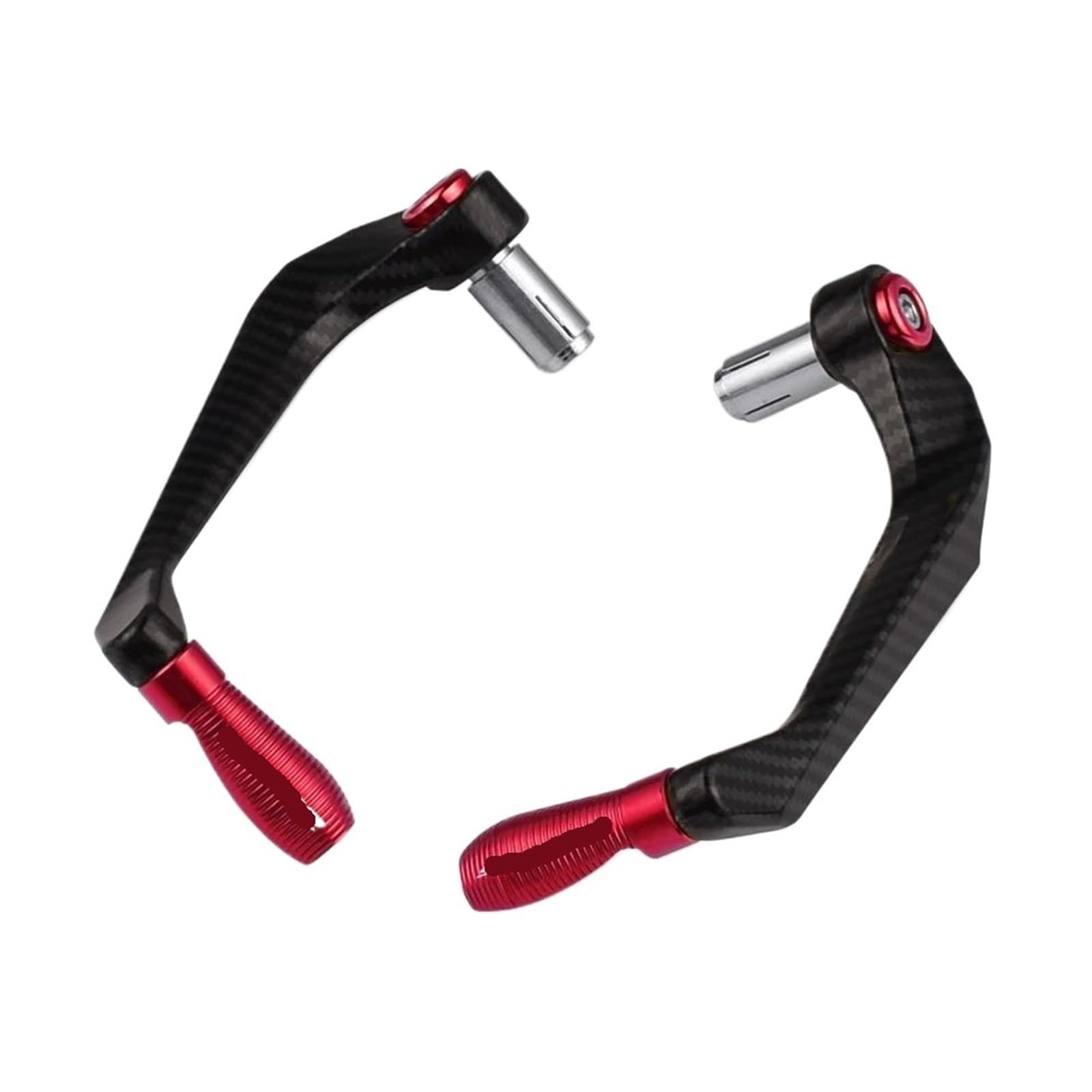 Hjtedhe Red Motorcycle Handlebar Protector Motorcycle Brake Clutch Lever Hand Guard Protector Handguard For Bmw For S1000rr(Red)