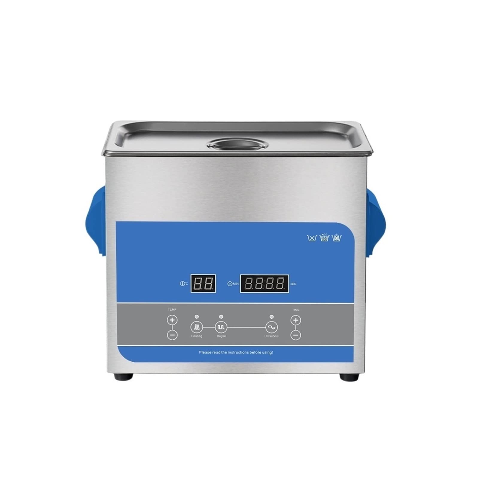 Dispositivo per la Pulizia ad ultrasuoni Pulitore ad ultrasuoni R3 3L 100W con Display Digitale Che riscalda Il Bagno del cestello Degas